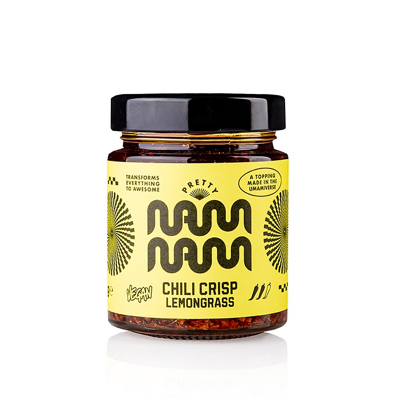pretty namnam - Lemongrass Chili Crisp - 200 g - Staklo