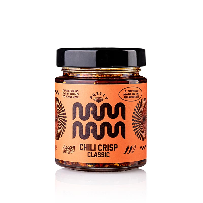 pretty namnam - Classic Chili Crisp - 200 gromm - Gler