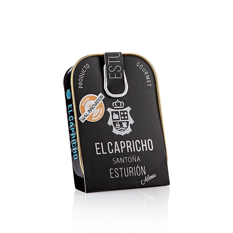 Filet z jesetera (Acipenser baerii) v olivovem oleji Arbequina, El Capricho - 110 g - muze