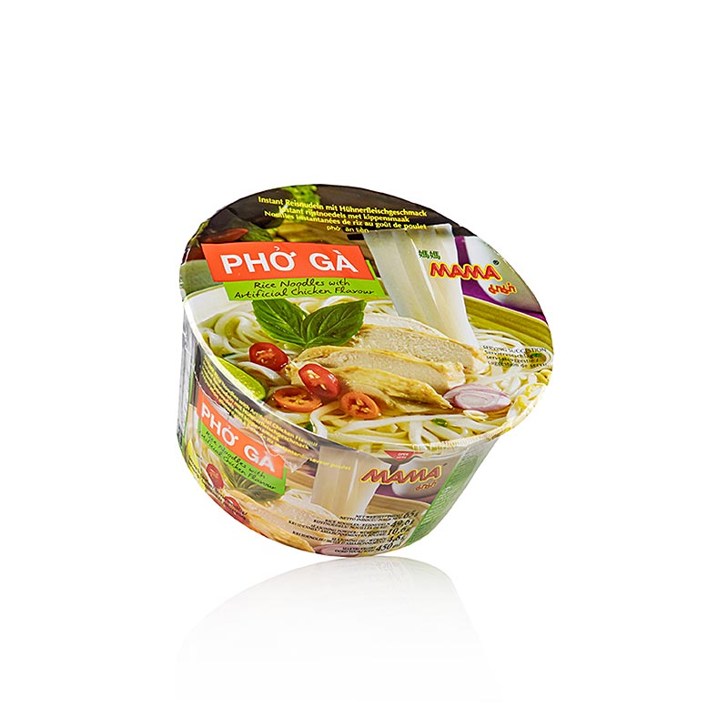 Pho Ga, taitei instant de orez cu aroma de pui, Mama - 130 g - Carton