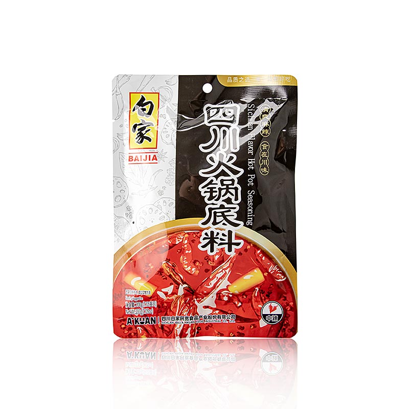 Hot Pot Krydder Sichuan Flavor, Baijia - 200 g - bag