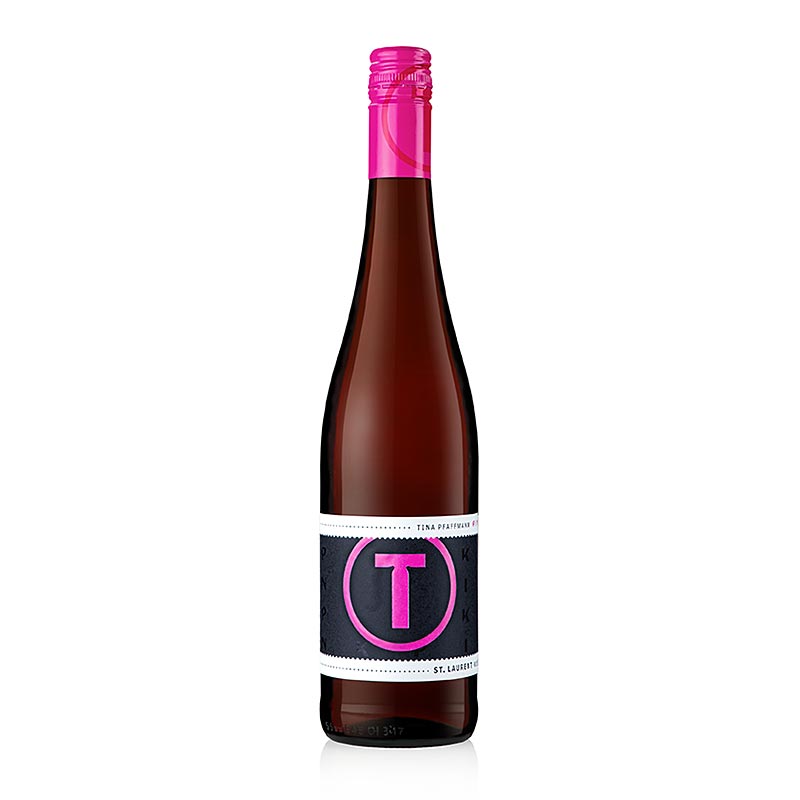 2024er St. Laurent Pink Rosewein QW, feinherb, 12,5 % vol., Tina Pfaffmann - 750 ml - Flasche
