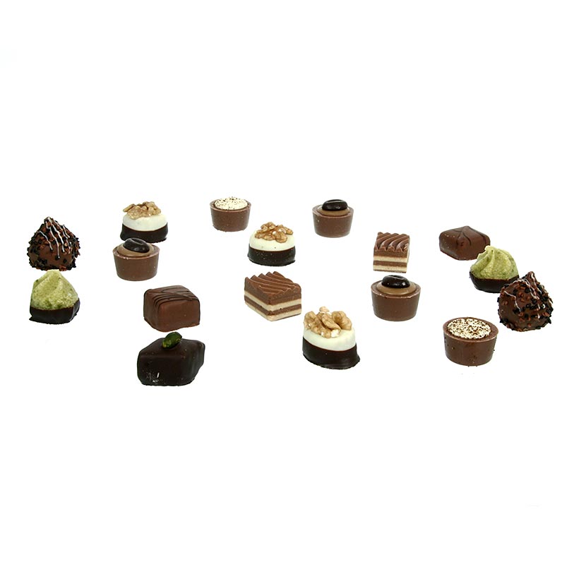 Exclusieve chocolaatjes Mix Four Seasons - Coppeneur, 8x10 - 950 g, 80 pc - karton