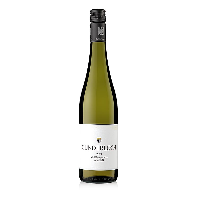 2024 Pinot Blanc QW z vapence, suche, 12 % obj., Gunderloch, bio - 750 ml - Lahev
