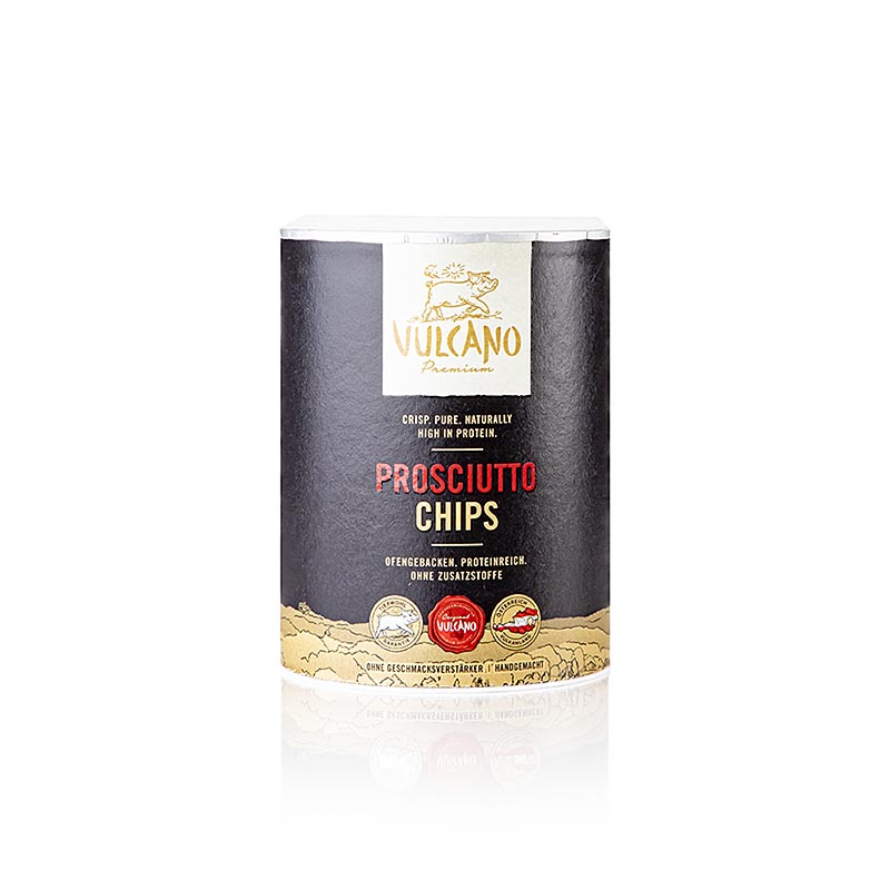 VULCANO Crisps, cips iz surovega prsuta - 35 g - Odmerek PE