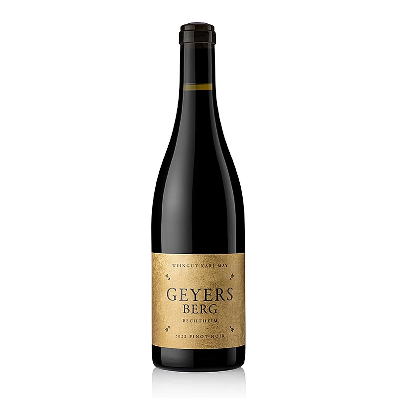2022 Geyersberg Pinot Noir QW Barrique, dry, 13% vol., Karl May, organic - 750 ml - Bottle
