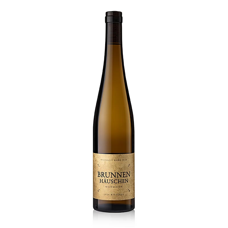 Riesling QW Brunnenhauschen 2024, seco, 13% vol., Karl May, organico - 750 ml - Botella