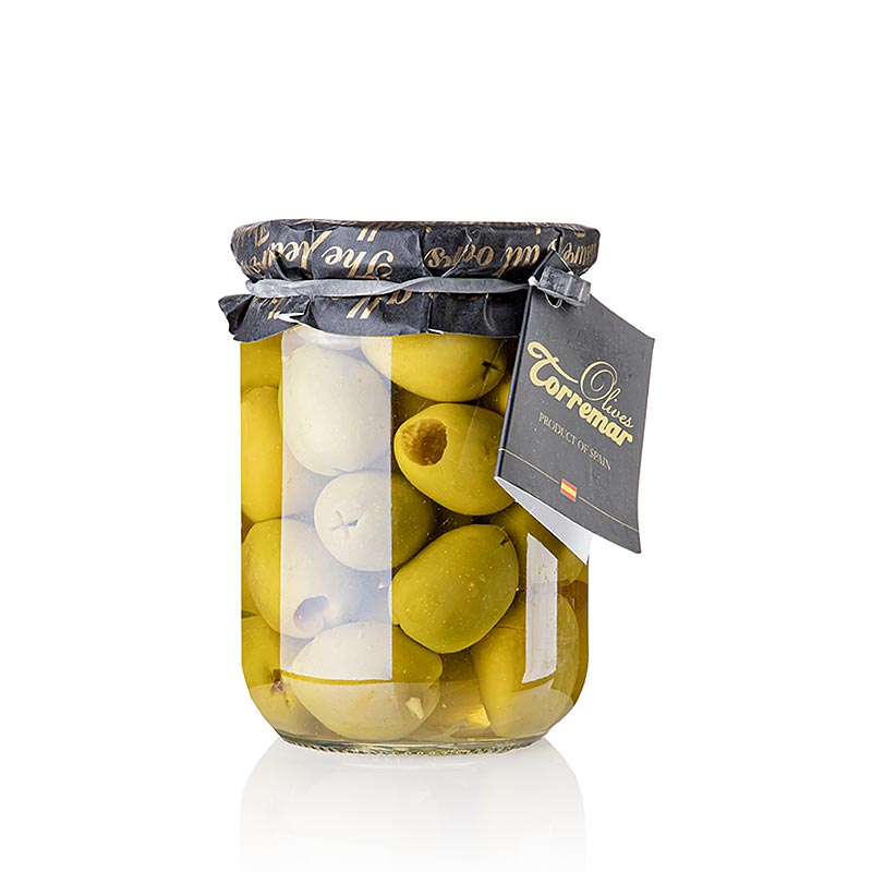 Ullinj te gjelber Gordal pa berthame ne shellire, Torremar - 250 g - Qelqi