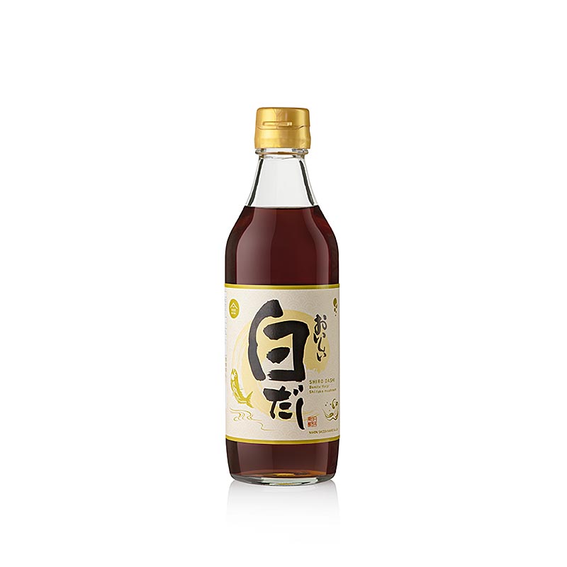 Shirodashi, tempero liquido com Katsuobushi (bonito), Nippon Shizen Hakko - 360 ml - Garrafa