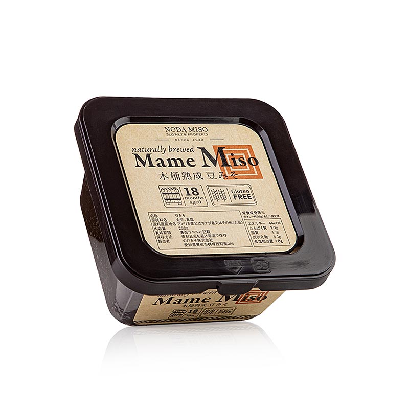 Mame Miso Pasta, mork sojabonpasta, Masuzuka, Japan - 250 g - PE-dos