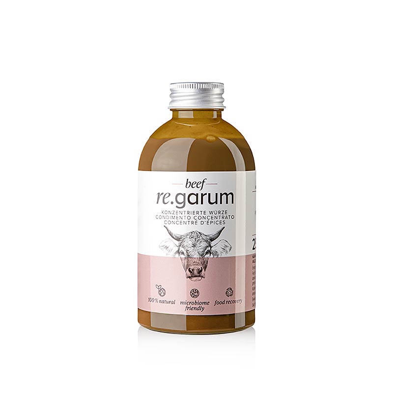 re.garum® notkott, koncentrerad krydda - 250 ml - PE-flaska