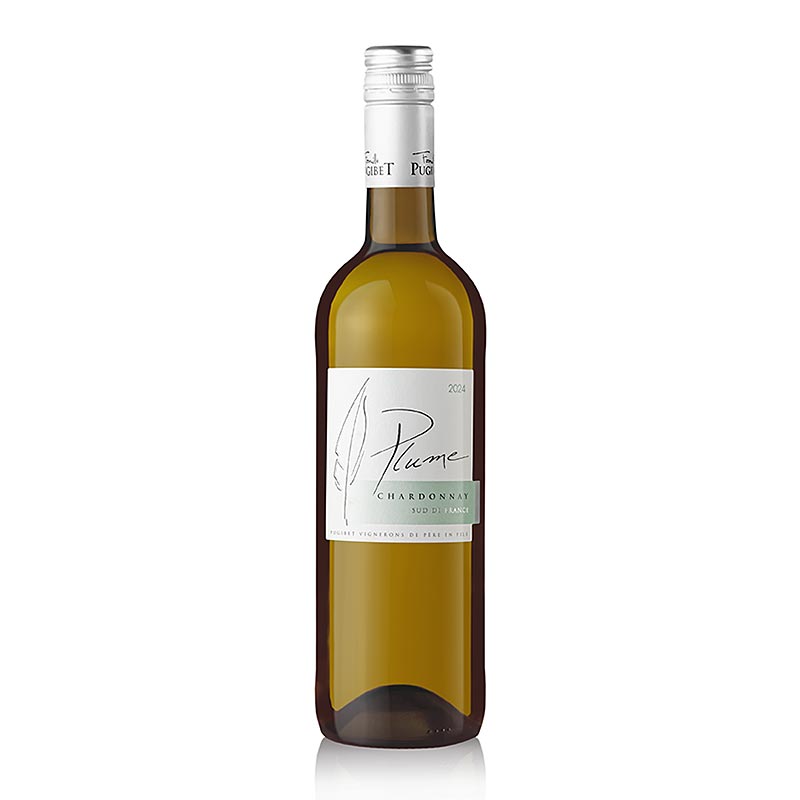 2024 Chardonnay Plume IGP, sek, %9 alkol orani, La Colombette - 750 ml - Sise