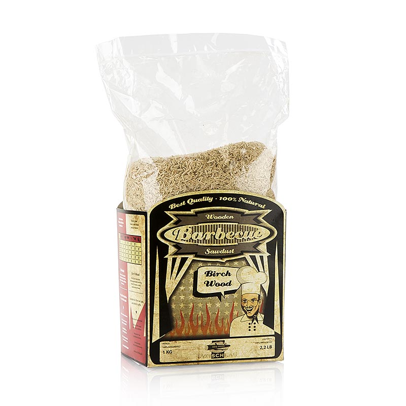 Grill q Birch Wood Smoking Meal Birch 1 Kg Bag Grill q Birch Wood Smoking Meal Birch 1 Kg Bag