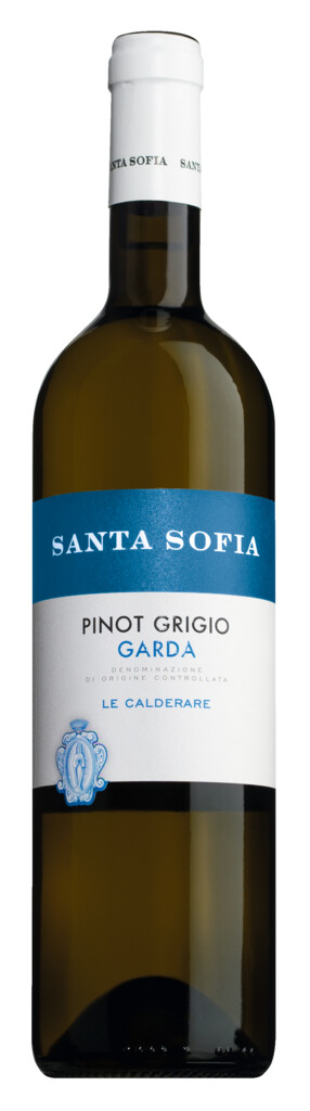 Pinot Grigio Garda DOC, vino blanco, Santa Sofia - 0,75 l - Botella