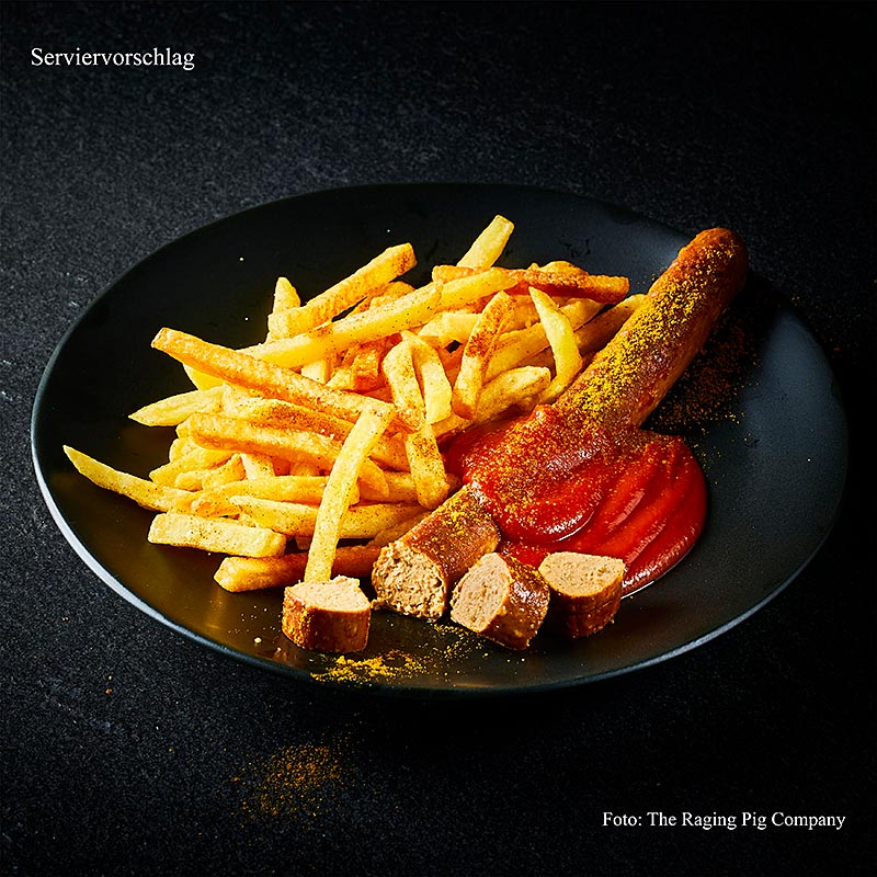 The Raging Pig Company - Currywurst (vegan) - 1,2 kg - film
