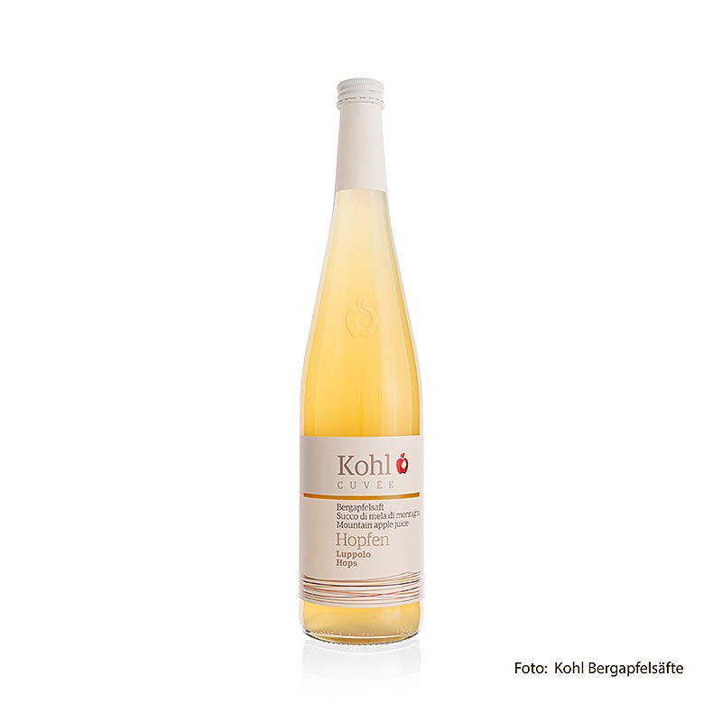 Sok jablkowy Kohl Cuvee Mountain Apple Juice + chmiel - 750ml - Butelka
