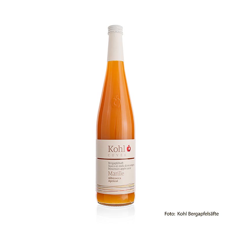 Sok z jablek gorskich Kohl Cuvee + morela - 750ml - Butelka