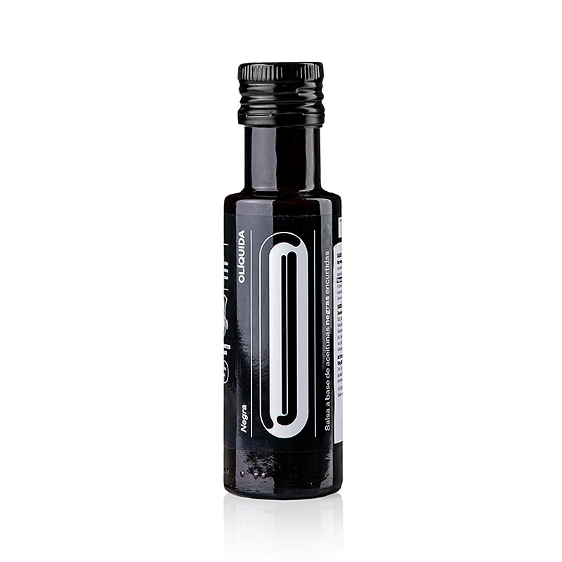 Fljotandi svartar olifur - svartar olifusosa (dressing), kaviaroli - 100 ml - Flaska