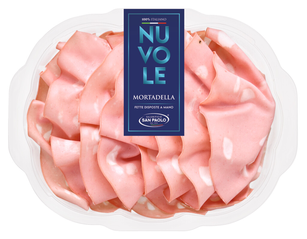 Mortadella nationale, mortadella, alegg, Salumificio San Paolo - 100 gromm - pakka
