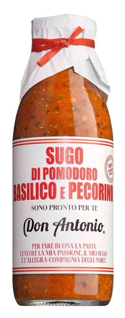 Sugo al basilico e pecorino, umak od rajcice s bosiljkom i ovcjim sirom, Don Antonio - 480 ml - Boca