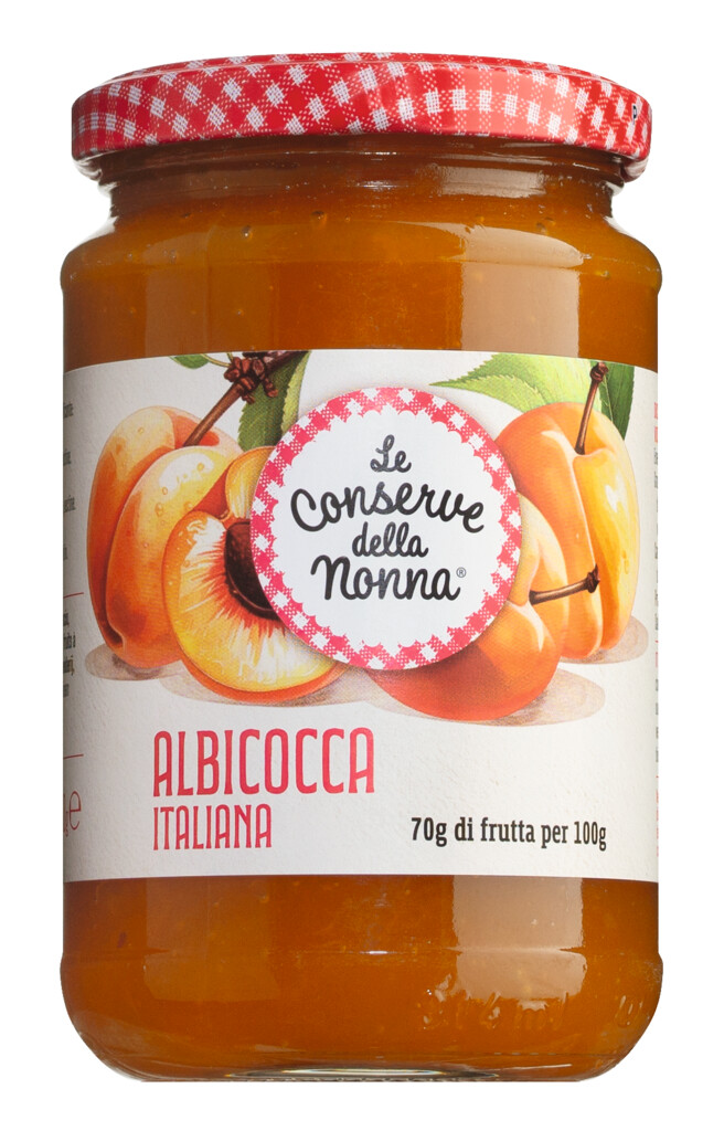 Confettura ekstra albicocca, ekstra kayisi receli, Le Conserve della Nonna - 330g - Bardak