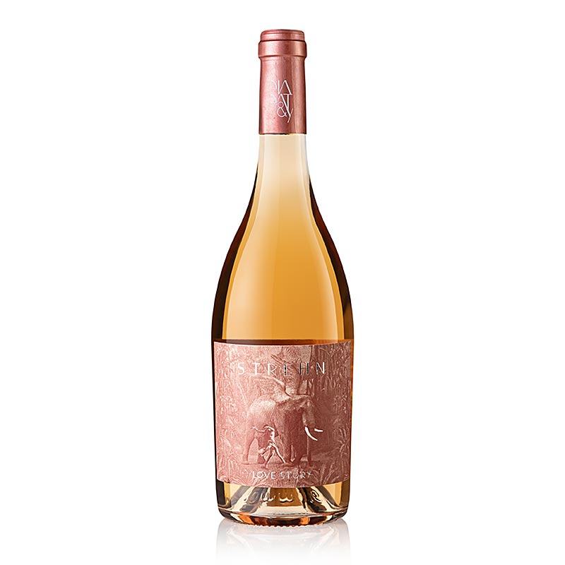 2023 Love Story Rose, suche, 13,5 % obj., Strehn, bio - 750 ml - Flasa