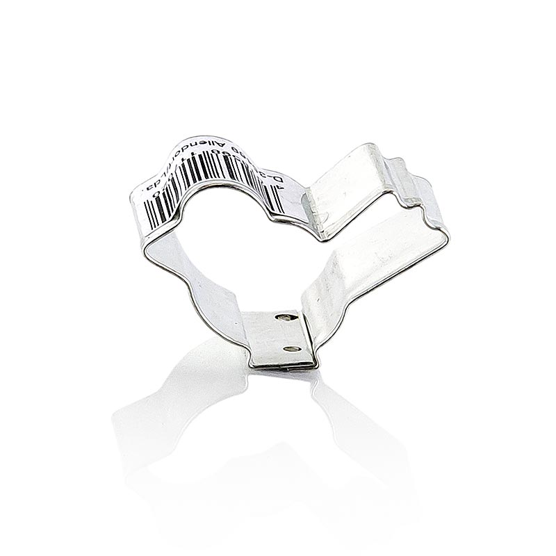 Cookie cutter fugl, omkring 4,5 cm høj - St - løs