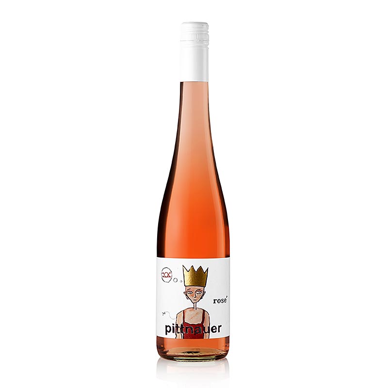 2024 Rose Pittis Konig Rose wain, kering, 12% vol., Pittnauer, organik - 750 ml - Botol