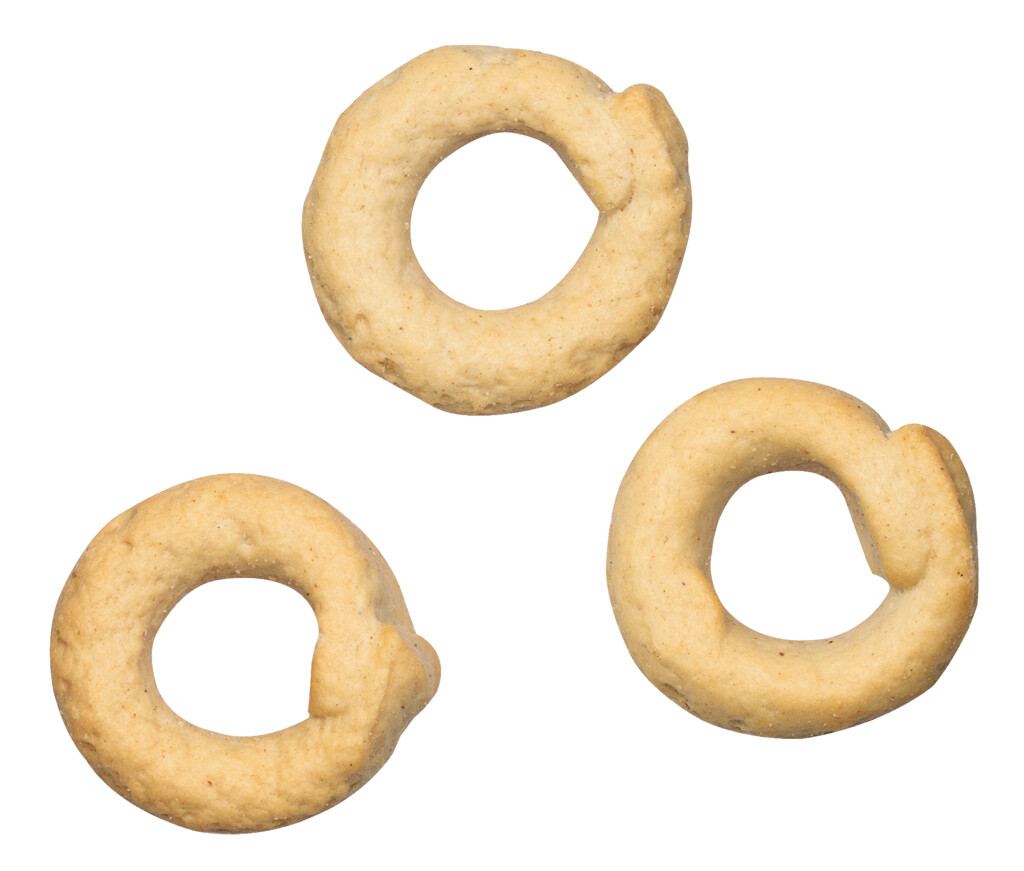 Taralli Tradizionali Pugliesi, galletas saladas con aceite de oliva virgen extra, Terre dei Trulli - 250 gramos - bolsa