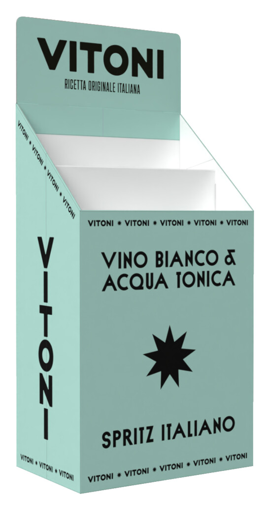 Vitoni Spritz Bianco, gearomatiseerde cocktail op wijnbasis, Vitoni - 275 ml - Fles