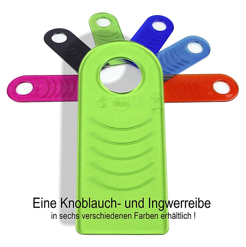 Rub it, garlic and ginger grater, plastic in different colors - 1 piece - Loosely Rub it, garlic and ginger grater, plastic in different colors - 1 piece - Loosely