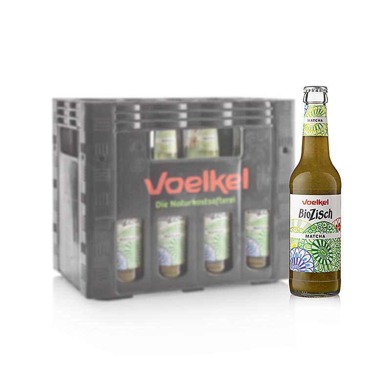 Voelkel - BioZisch Matcha, ORGANIC - 3,96 l, 12 x 330 ml - Ertektar