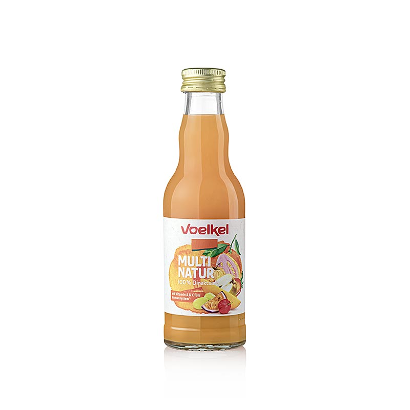 Suc multifruct Voelkel Multi Nature, organic, vegan - 200 ml - Sticla