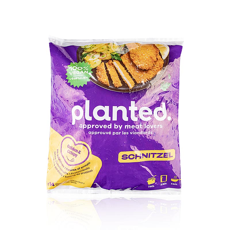 planterad schnitzel, panerad, myco och vaxtbaserad (vegansk) - 1,26 kg, 14 x 90 g - vaska