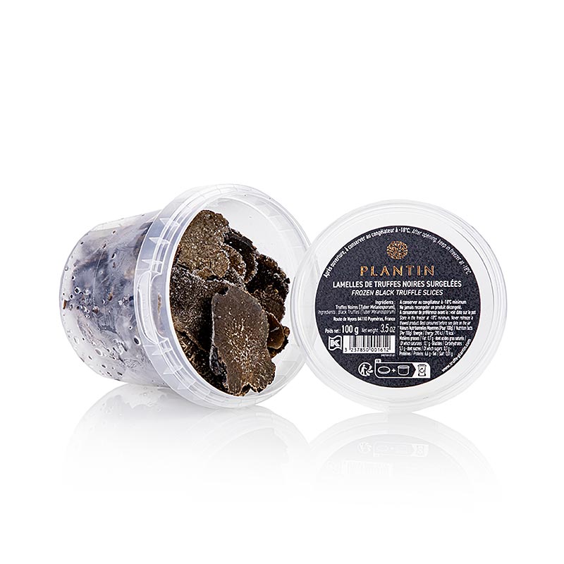 Truffle slices from the French winter truffle (Tuber melan.), Plantin - 100 g - PE dose