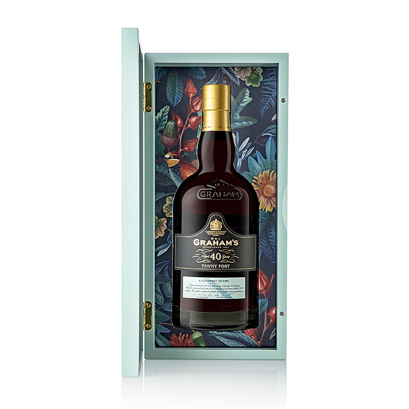 Graham`s 40 Year Old Tawny Port, slodkie wino porto, 20% obj., Portugalia - 750 ml - Butelka