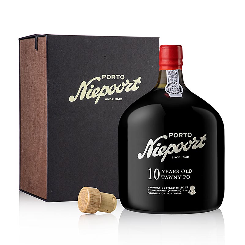 Niepoort - 10 vuotta vanha Tawny Portviini, makea, portugalilainen, koripullo - 1,5 litraa - Pullo