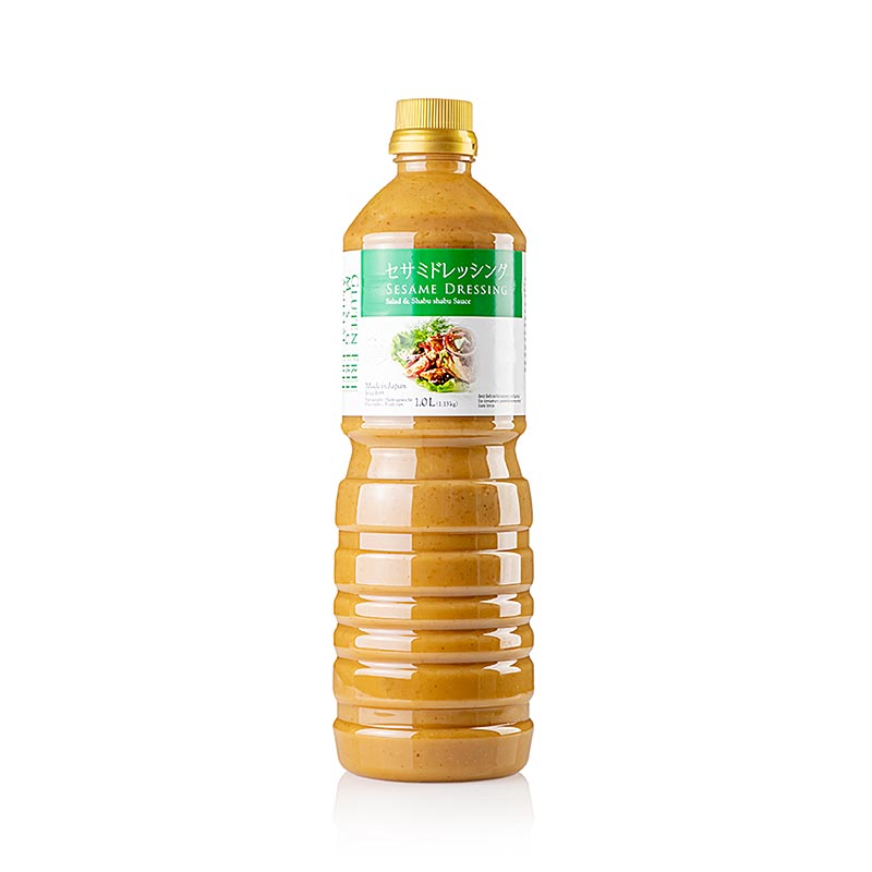 Goma dressing (sesame dressing), gluten-free, Shibanuma, Japan - 1 l - PE bottle