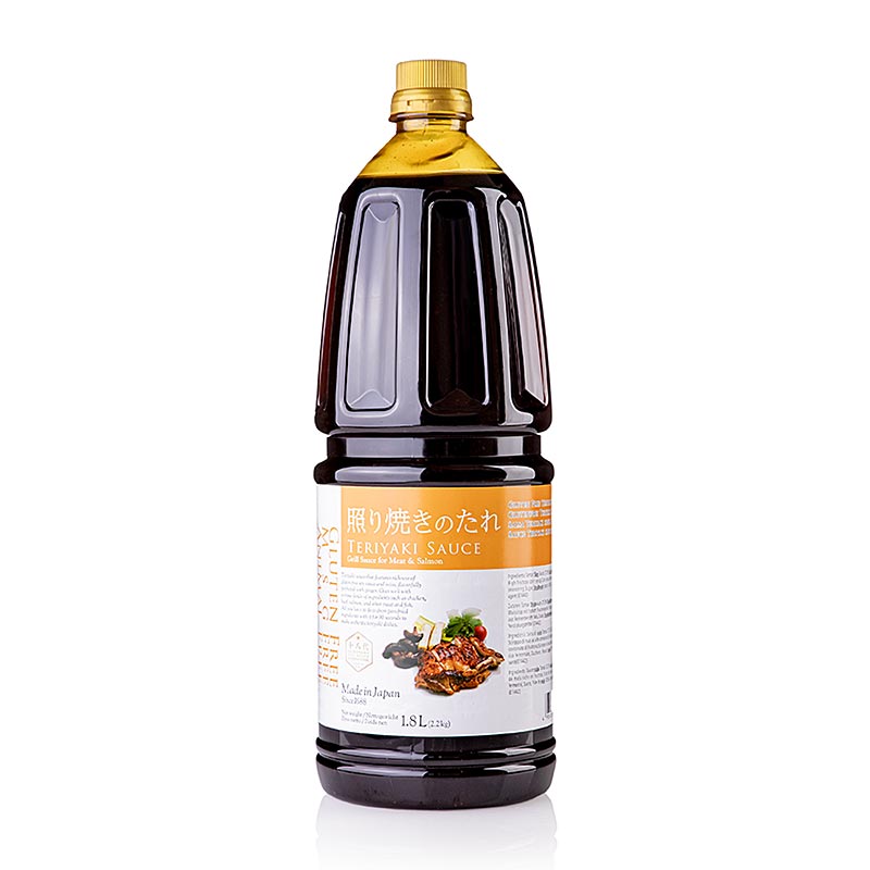 Teriyaki sauce, glutenfri, Shibanuma, Japan - 1,8 liter - PE-flaske