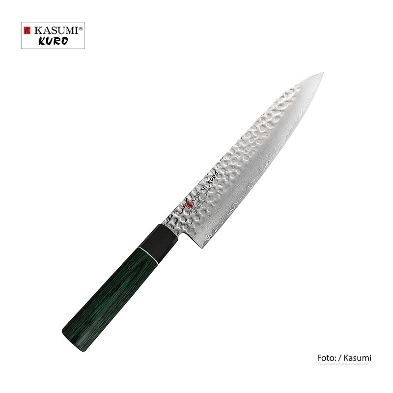 Ganivet de xef Kasumi Kuro, 21 cm, Selva Negra - 1 peca - caixa
