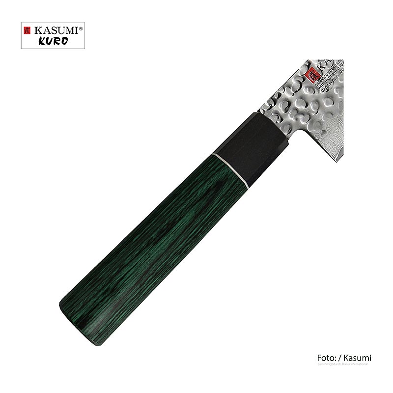 Faca de chef Kasumi Kuro, 21cm, Floresta Negra - 1 peca - caixa