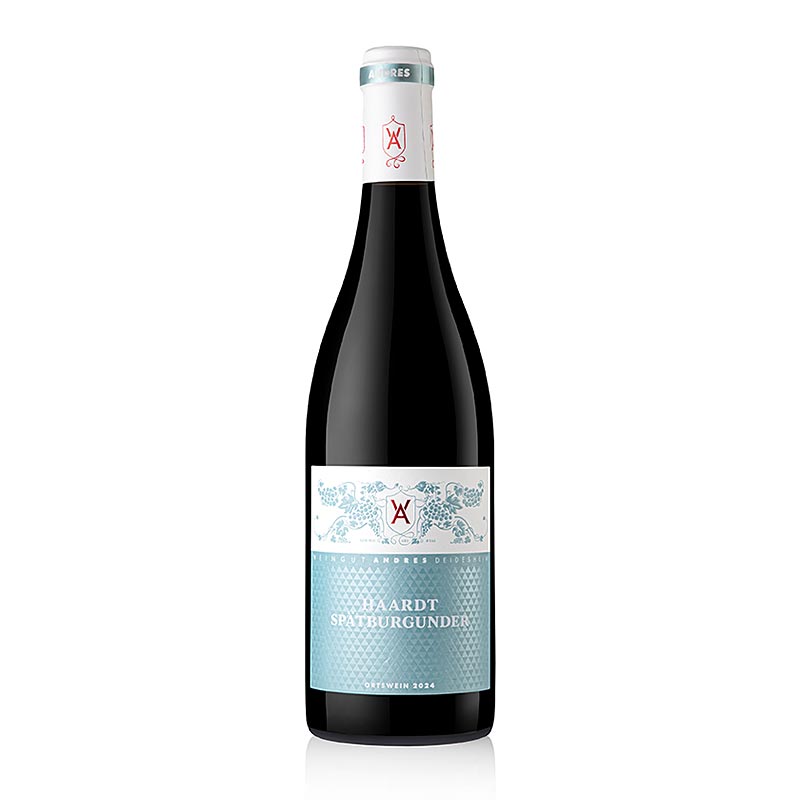 2024 Haardt Spatburgunder QW, suche, 13,5 % obj., Andres, organicke - 750 ml - Lahev