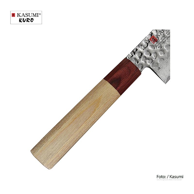 Kasumi Kuro szakacskes, 21 cm, natur/piros - 1 darab - doboz