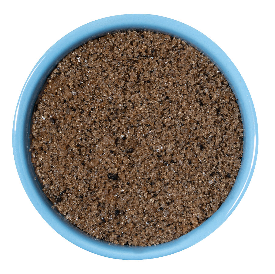 Fleur de Sel - Mar Blau, Ecologico, Flor de Sal con Ajo Negro - Edicion Especial, Ecologico, Sal de Ibiza - 140g - Pedazo