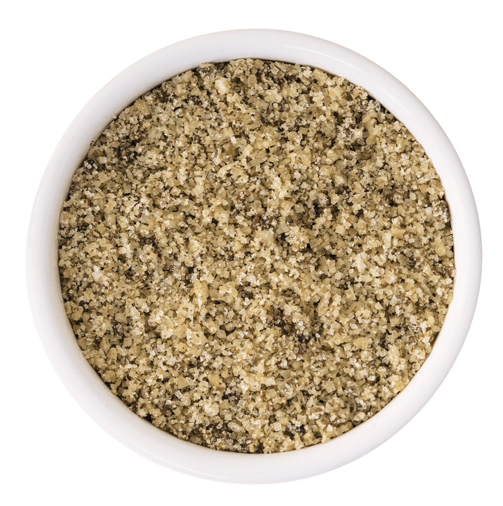 Fleur de Sel - Isla blanca, Fleur de Sel dengan ramuan Ibizan, Sal de Ibiza - 140 gram - Bagian