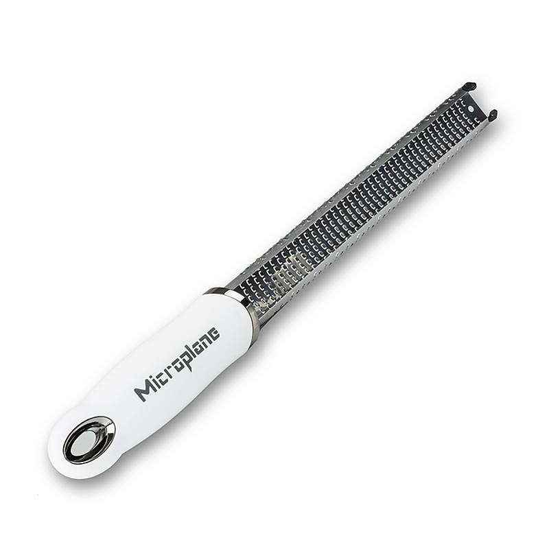 Microplane Premium Classic - stick, zest grater, handle white / soft-touch - 1 pc - loose