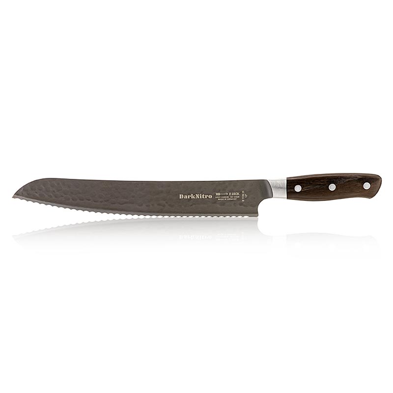 DarkNitro Brotmesser, Wellenschliff 26cm, Dick - 1 Stück - Schachtel