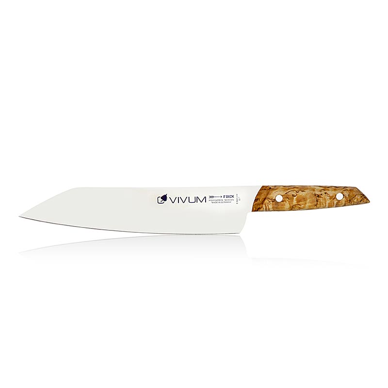 VIVUM kuharski noz, 21 cm, s drvenom drskom, 26 cm, DEBELI - 1 komad - vanjsko pakiranje