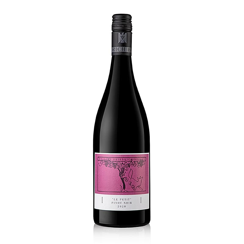 2020 Le Petit Pinot Noir Pinot Noir QW, 13,5 % vol., F. Becker - 750 ml - Flaske