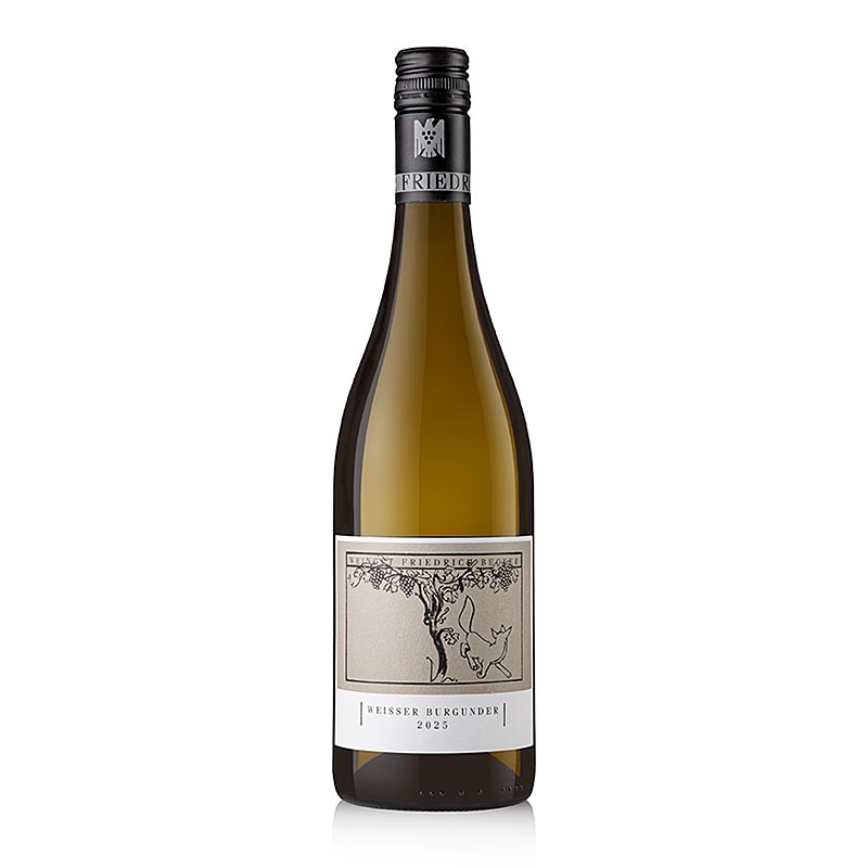 2025 Pinot Blanc QW, thurrt, 13% alk., F. Becker - 750 ml - Flaska